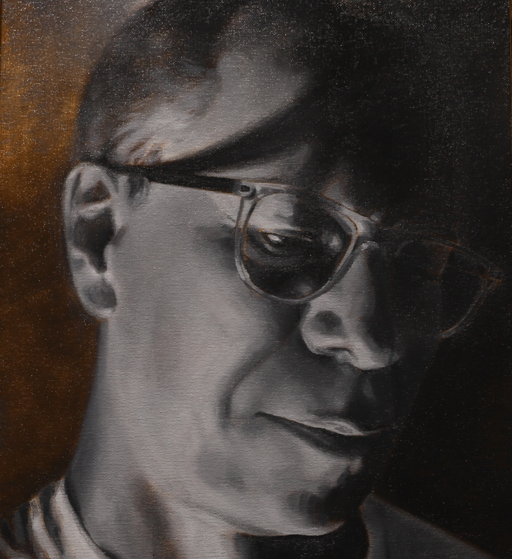 Self Portrait, oil on canvas