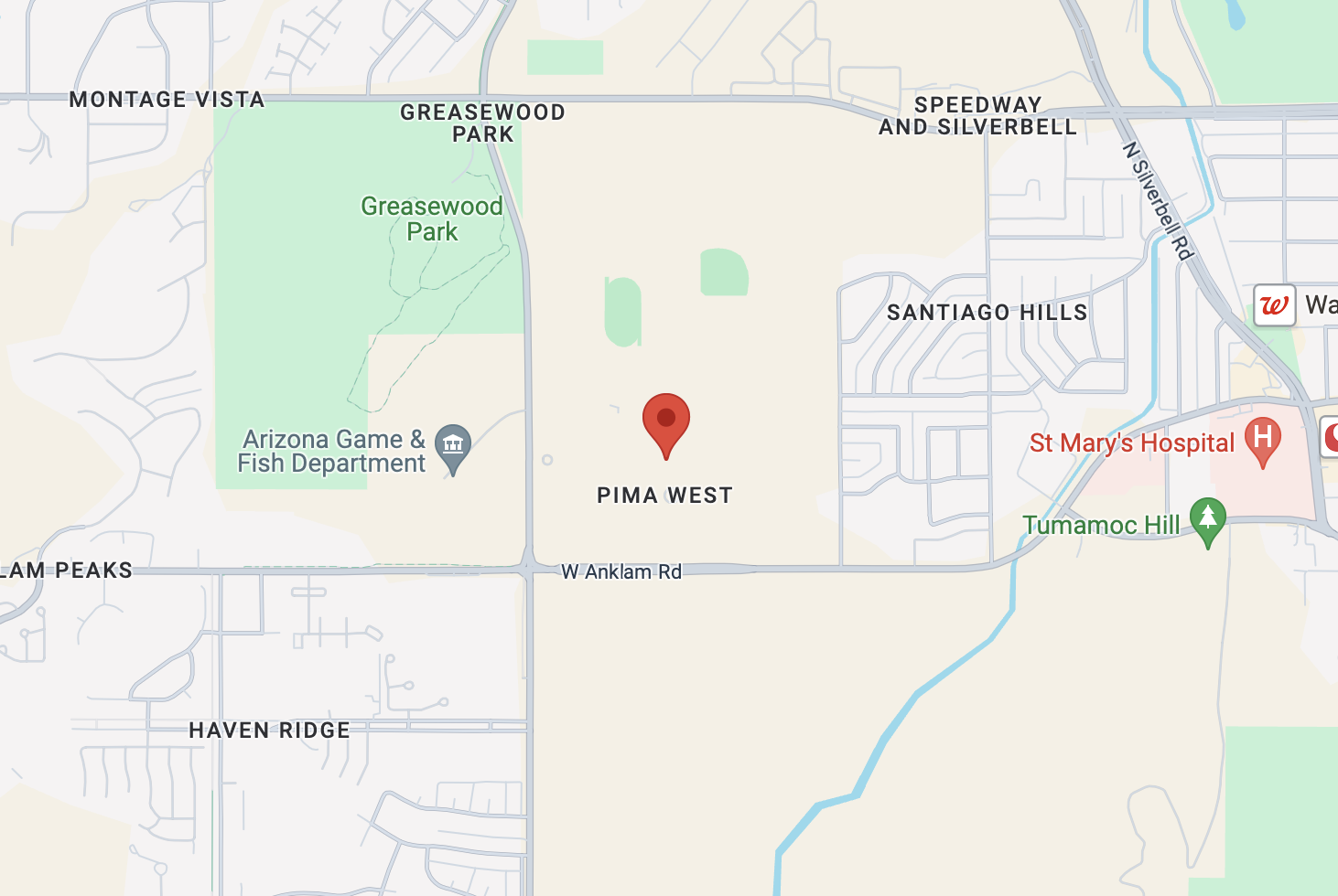 Map of the Visual Arts Gallery