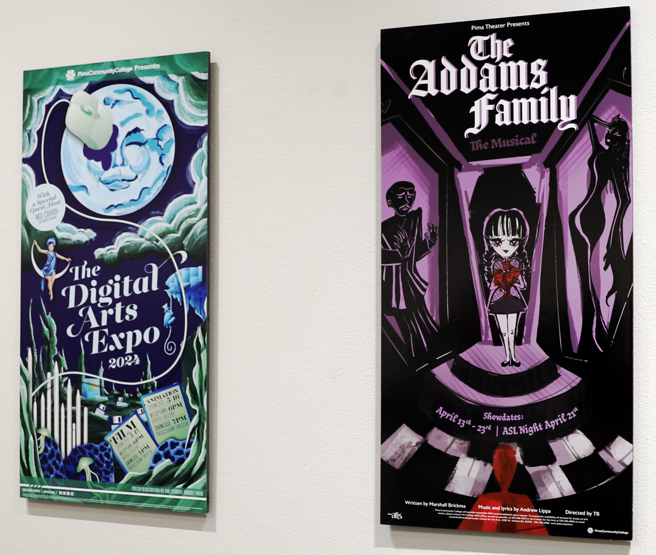 Posters for Pima Community College events